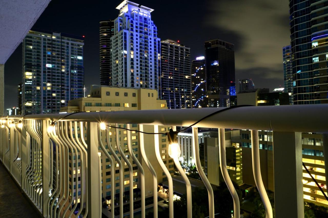 City & Sea View+Free Parking Modern Condo Miami Exterior photo